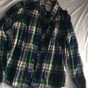 Abercrombie Plaid Button Down